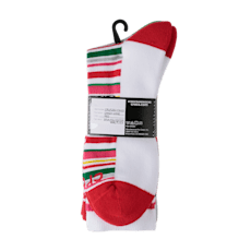 CrocsSocks Candy Cane 3-Pack - Multi