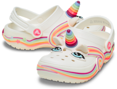 Kids’ Classic IAM Unicorn Lights Clog - Chalk