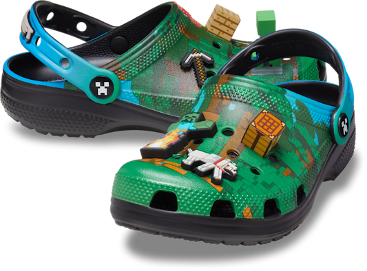 Kids' Minecraft Classic Clog - Multi