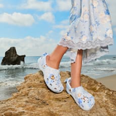 LoveShackFancy Blue Classic Clog - Mineral Blue