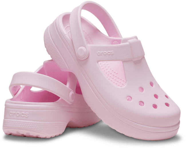 Toddler Classic Mary Jane Clog - Pink Milk