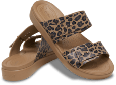 Brooklyn Animal Buckle Low Low - Sepia/Leopard