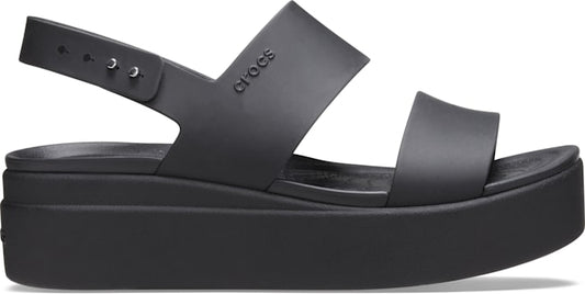 Brooklyn Low Wedge - Black / Black