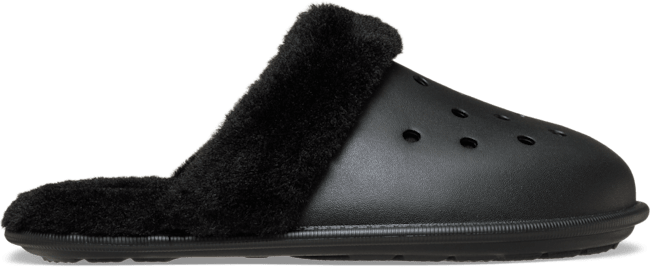 Classic Fuzz Scuff - Black