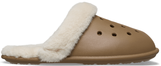 Classic Fuzz Scuff - Sepia