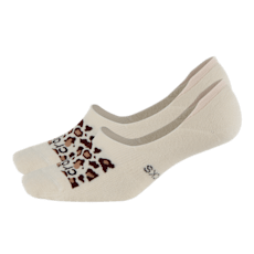 CrocsSocks Cheetah Hidden Liner 3PK - Cheetah