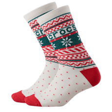 CrocsSocks Sweater Print 3-Pack - Multi