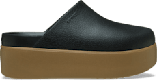 Dylan Platform Clog - Black/Sepia