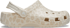 Kids' Classic Animal Glitter Clog - Almond Tint/Leopard