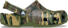 Kids' Classic Camouflage Clog - Army Green / Multi