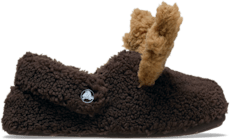 Kids’ Classic Cozzzy Reindeer Slipper - Espresso