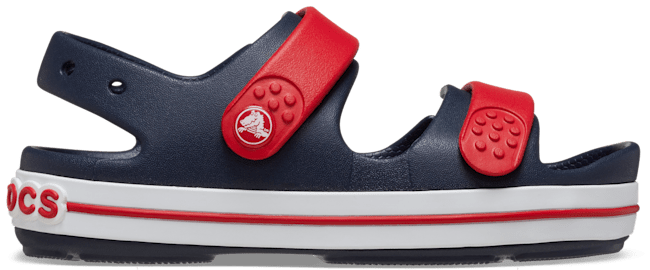 Kids' Crocband™ Cruiser Sandal - Navy / Varsity Red