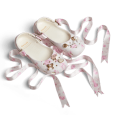 LoveShackFancy Classic Ballet Flat - Oyster