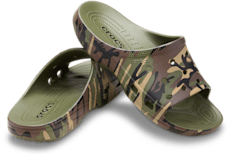Men’s Camouflage Saturday Slide - Army Green / Multi