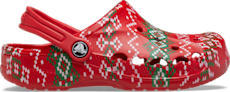 Toddler Baya Holiday Graphic Clog - Pepper