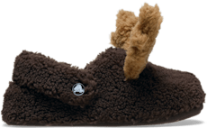 Toddler Classic Cozzzy Reindeer Slipper - Espresso