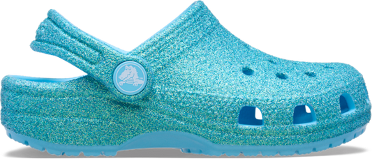 Toddler Classic Iridescent Glitter Clog - Tinted Glass