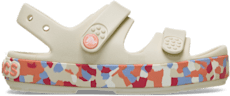 Toddler Crocband™ Cruiser Glow Confetti Band Sandal - Summit White/Guava