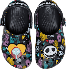 Toddlers’ Disney Tim Burton's The Nightmare Before Christmas Jack and Sally Classic Clog - Multi