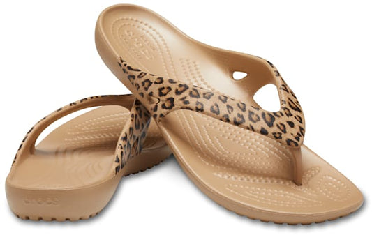 Women's Kadee II Leopard Flip - Leopard / Gold