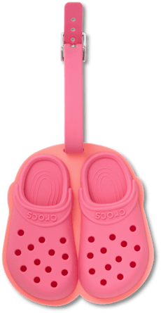 Classic Clogs Luggage Tag - Pink