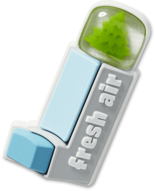 Dimensional Fresh Air Inhaler