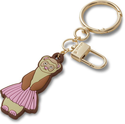 Ferret in a Tutu Bag Charm - Multi