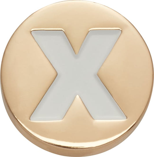Gold Letter X