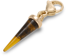 Gold Tortoise Spike Charm