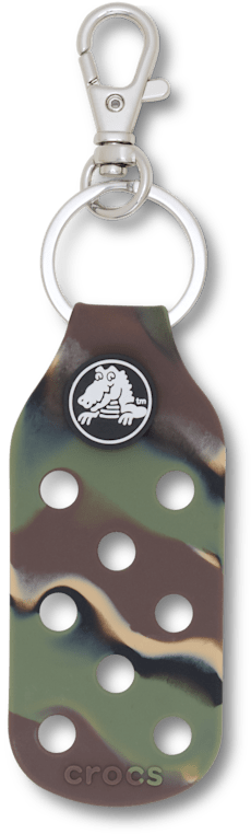 Jibbitz Marbled Bag Charm - Army Green / Multi